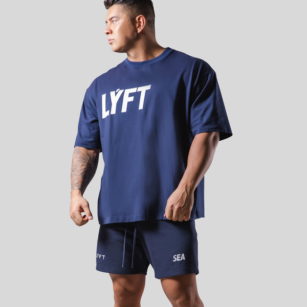 【受注商品】LÝFT × WIND AND SEA Big T-Shirt - Navy