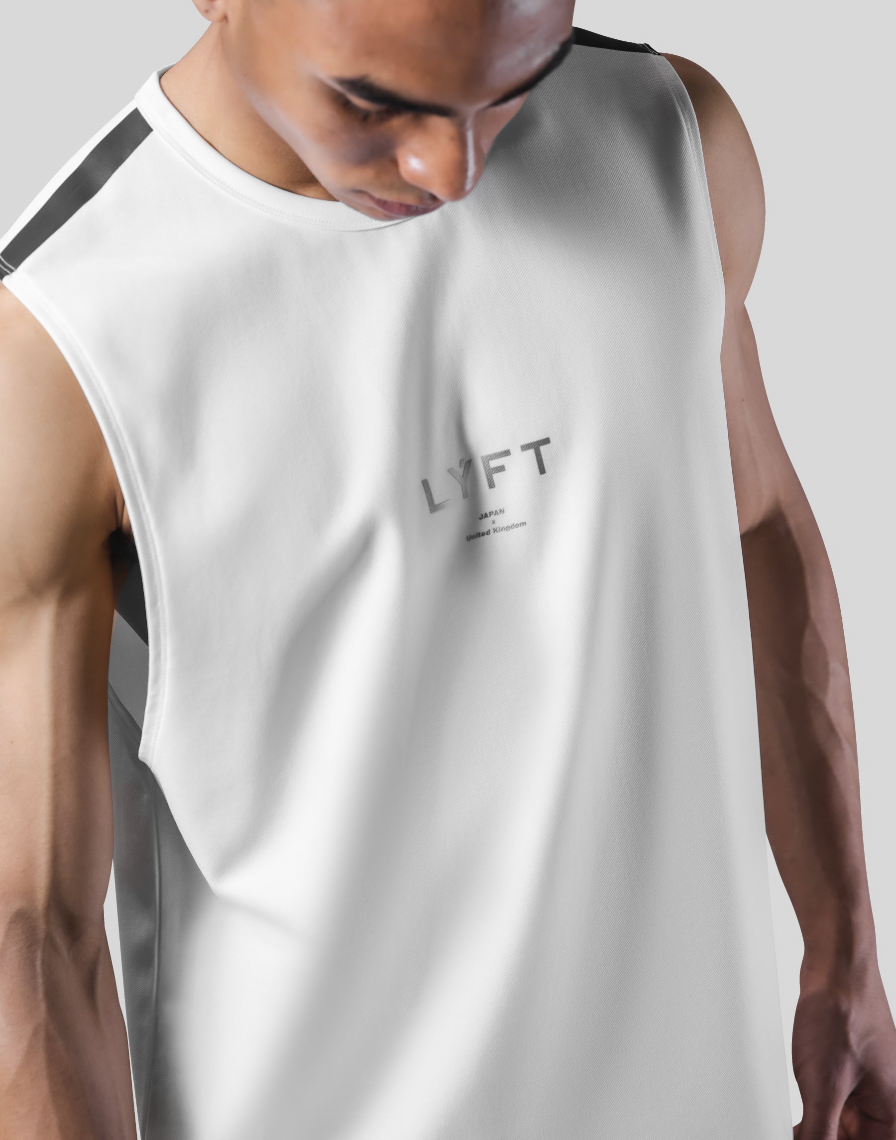 One Line Stretch No Sleeve - White – LÝFT