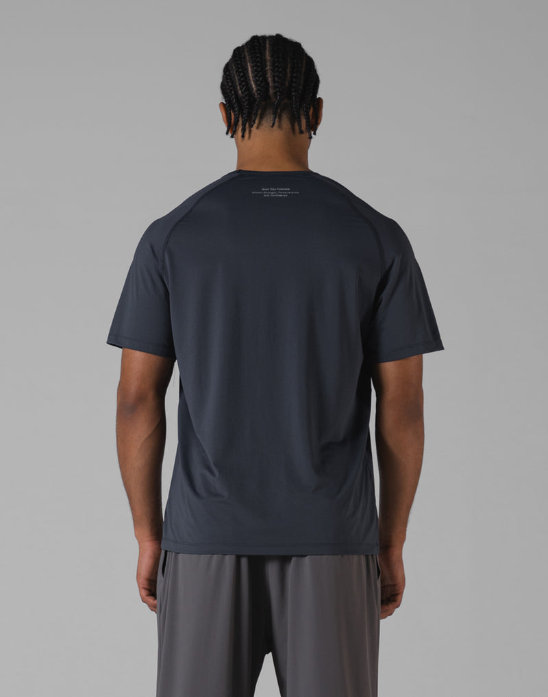LÝFT Athletic Mesh Raglan Sleeve T-Shirt - D.Grey LÝFT Athletic Mesh Raglan Sleeve T-Shirt - D.Grey