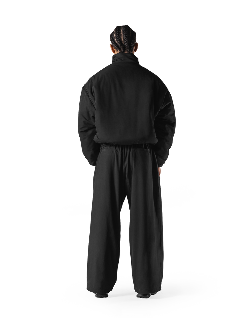 SWITCH LAYER™ 2Line TRACK | BLACK Puffer Jacket V.2 - Black