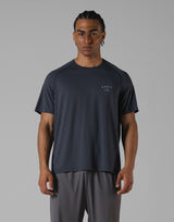 LÝFT Athletic Mesh Raglan Sleeve T-Shirt - D.Grey