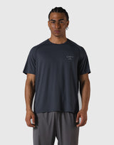 LÝFT Athletic Mesh Raglan Sleeve T-Shirt - D.Grey