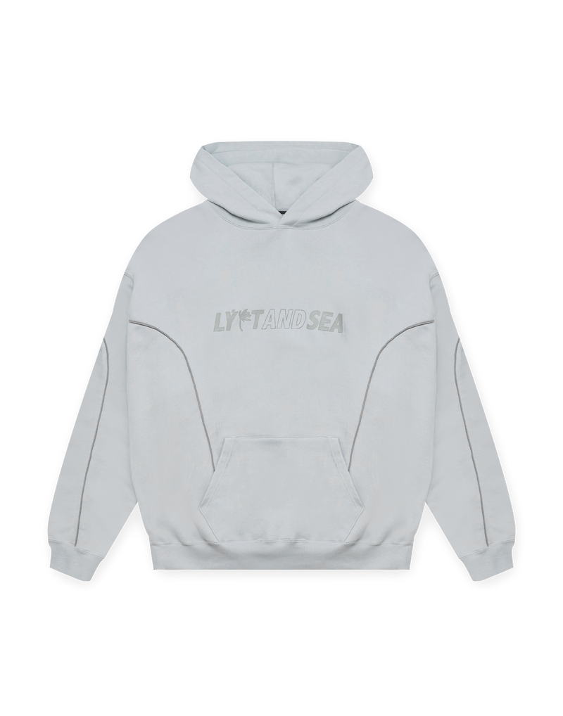 LÝFT × WIND AND SEA Piping Sweat Hoodie - L.Blue