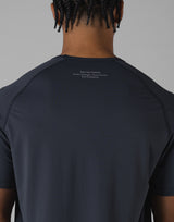 LÝFT Athletic Mesh Raglan Sleeve T-Shirt - D.Grey