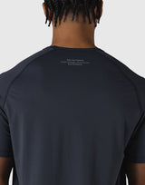 LÝFT Athletic Mesh Raglan Sleeve T-Shirt - D.Grey