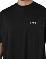 Back Message Big T-Shirt - Black