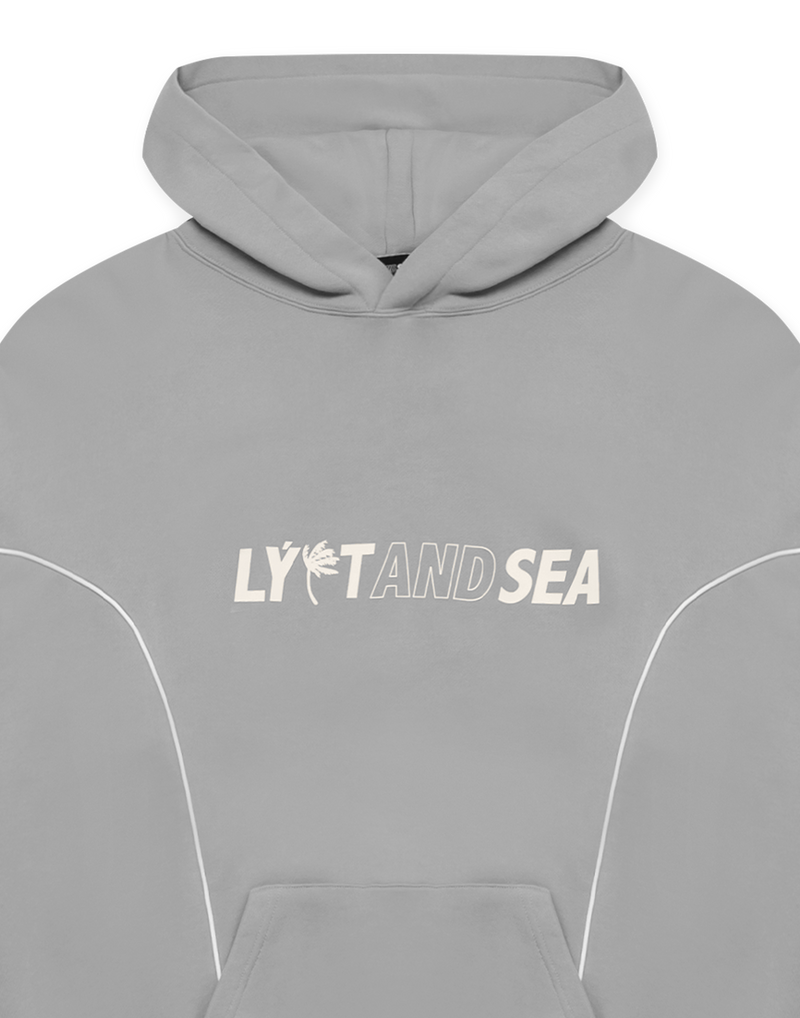 LÝFT × WIND AND SEA Piping Sweat Hoodie - Grey