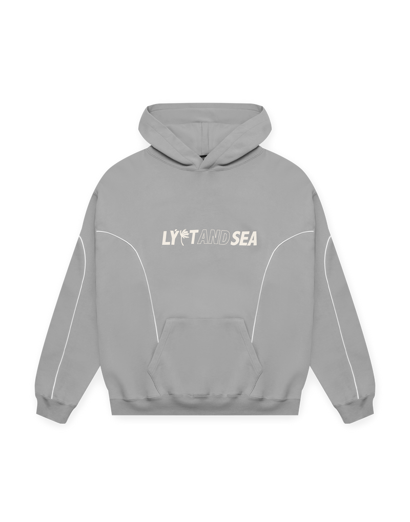 LÝFT × WIND AND SEA Piping Sweat Hoodie - Grey