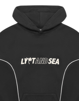 LÝFT × WIND AND SEA Piping Sweat Hoodie - Black