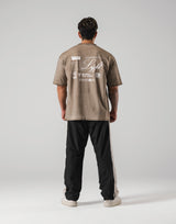Extend Cotton Team LÝFT Graphic Big T-Shirt - Beige