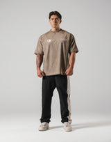 Extend Cotton Team LÝFT Graphic Big T-Shirt - Beige