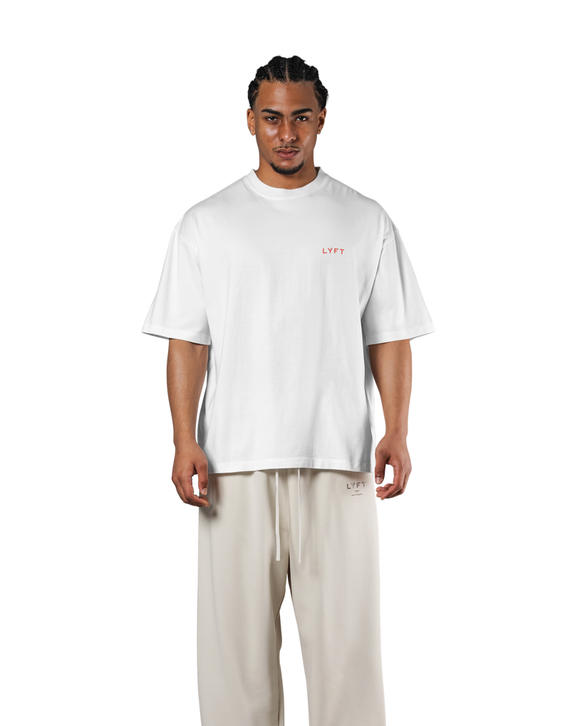 Back Message Big T-Shirt - White
