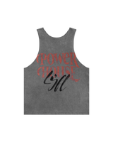 LÝFT × Power House Gym Vintage Relax Tanktop - D.Grey