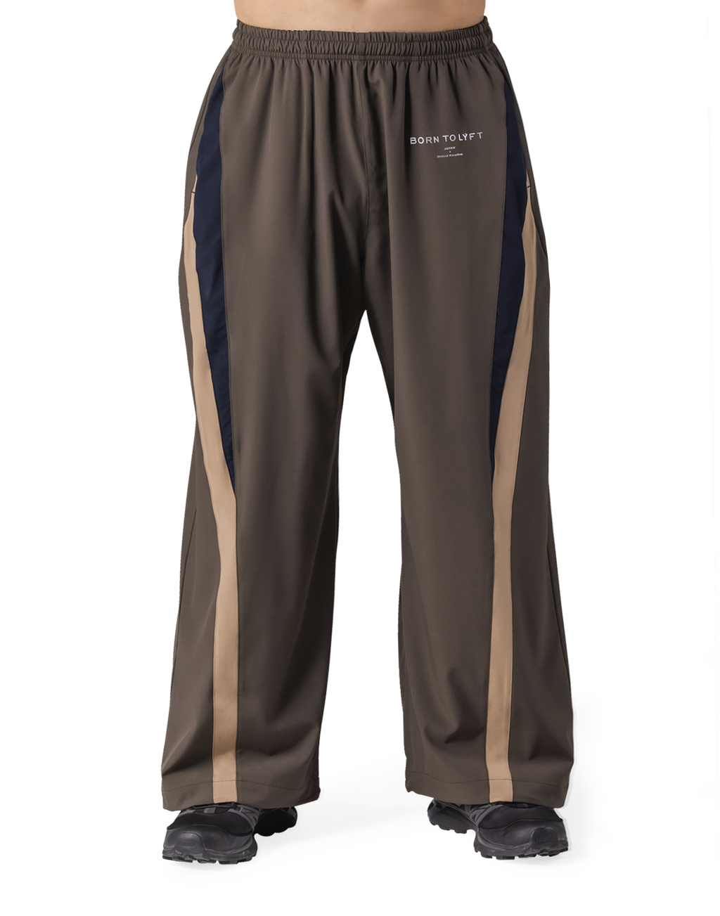 2Line Adjustable Wide Track Pants V.2 - Brown – LÝFT