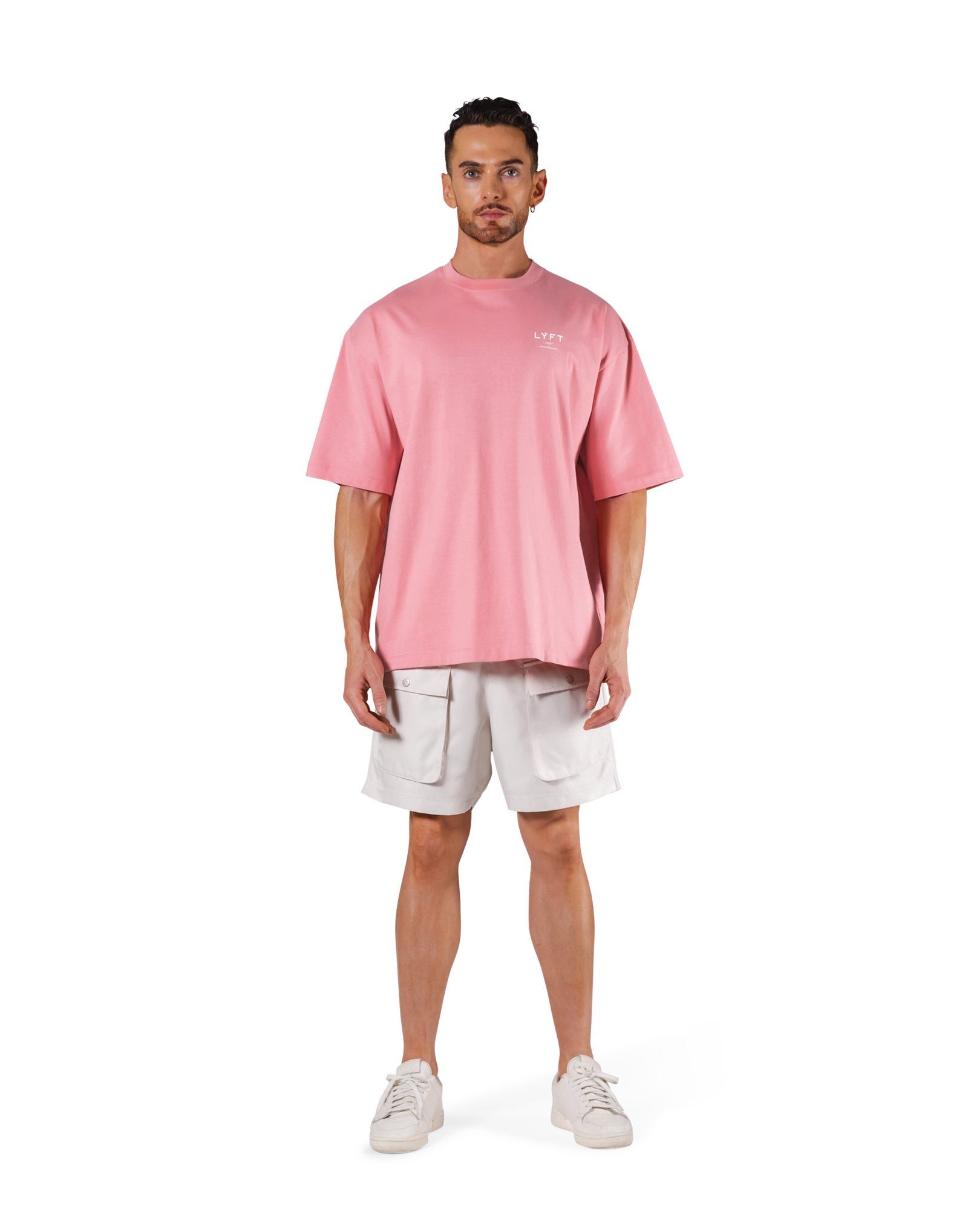 One Point LÝFT Big T-Shirt - Pink
