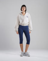 Sorona® Dolman Cropped Sweat Hoodie - Grey