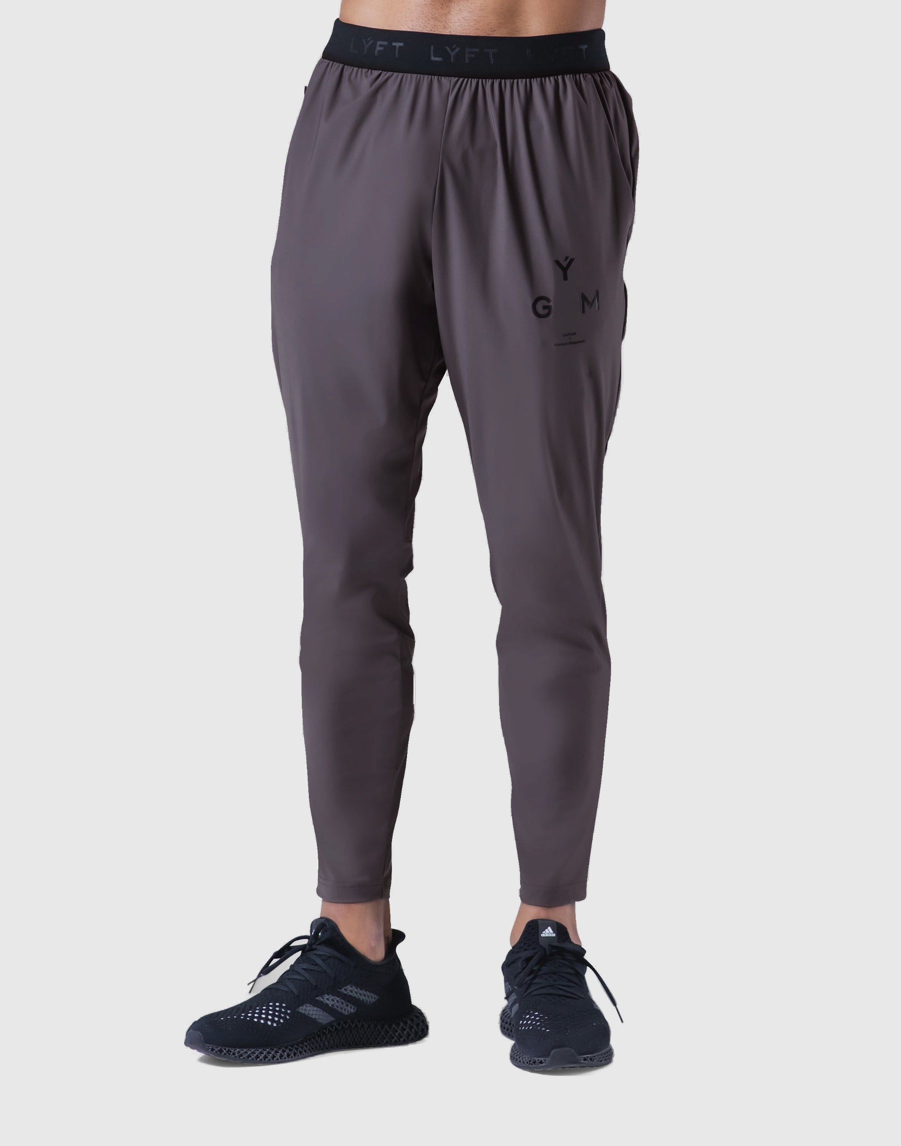 GÝM Stretch Tapered Pants - D.Grey – LÝFT