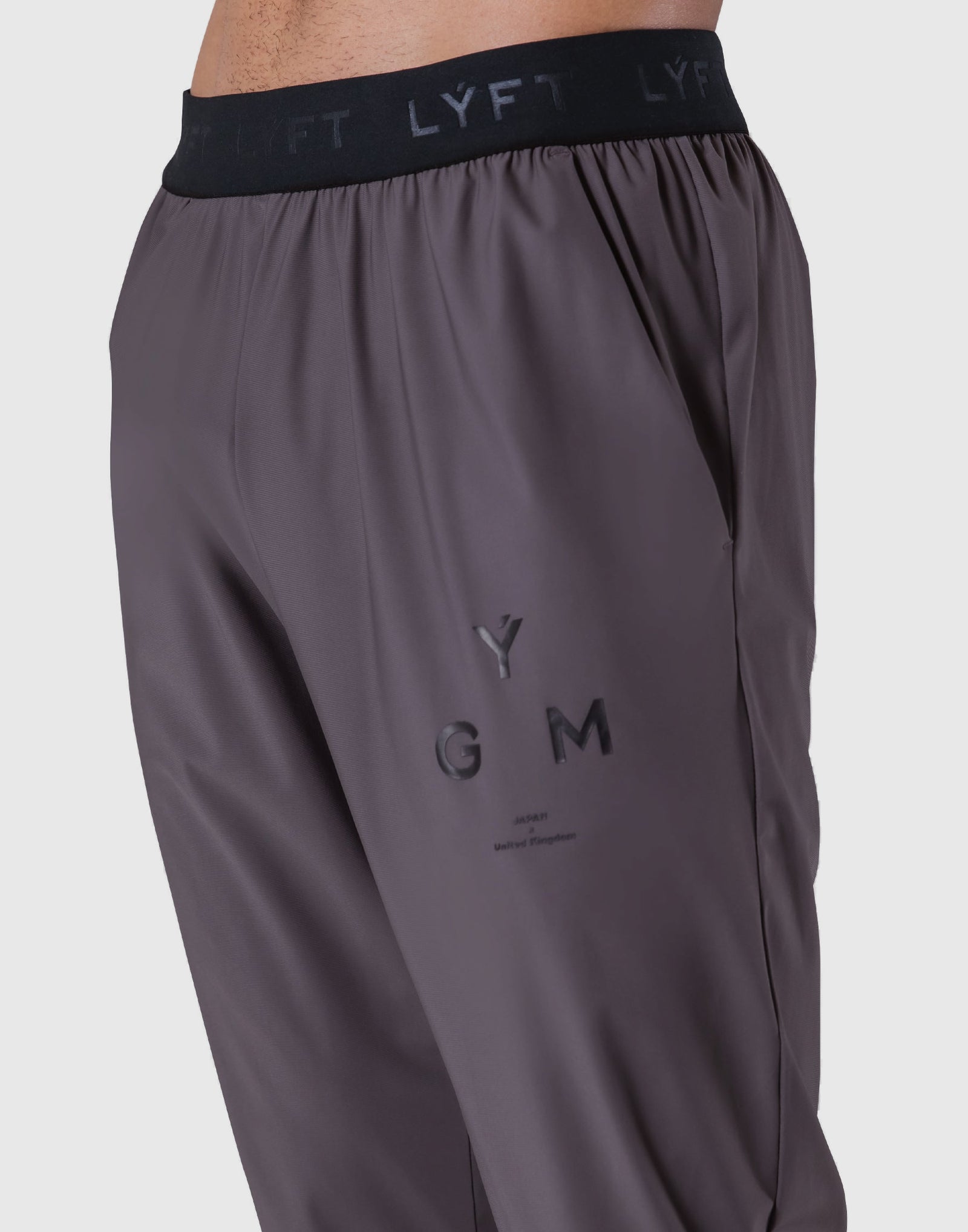 GÝM Stretch Tapered Pants - D.Grey – LÝFT