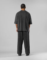 Vintage Original Pattern Extra Big T-Shirt - Black