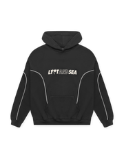 LÝFT × WIND AND SEA Piping Sweat Hoodie - Black