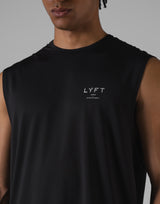 LÝFT Athletic Stretch Mesh Tanktop - Black