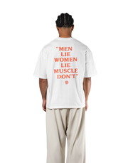 Back Message Big T-Shirt - White