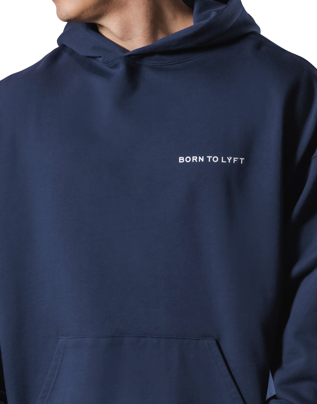 LÝFT Circle Sweat Hoodie - Navy