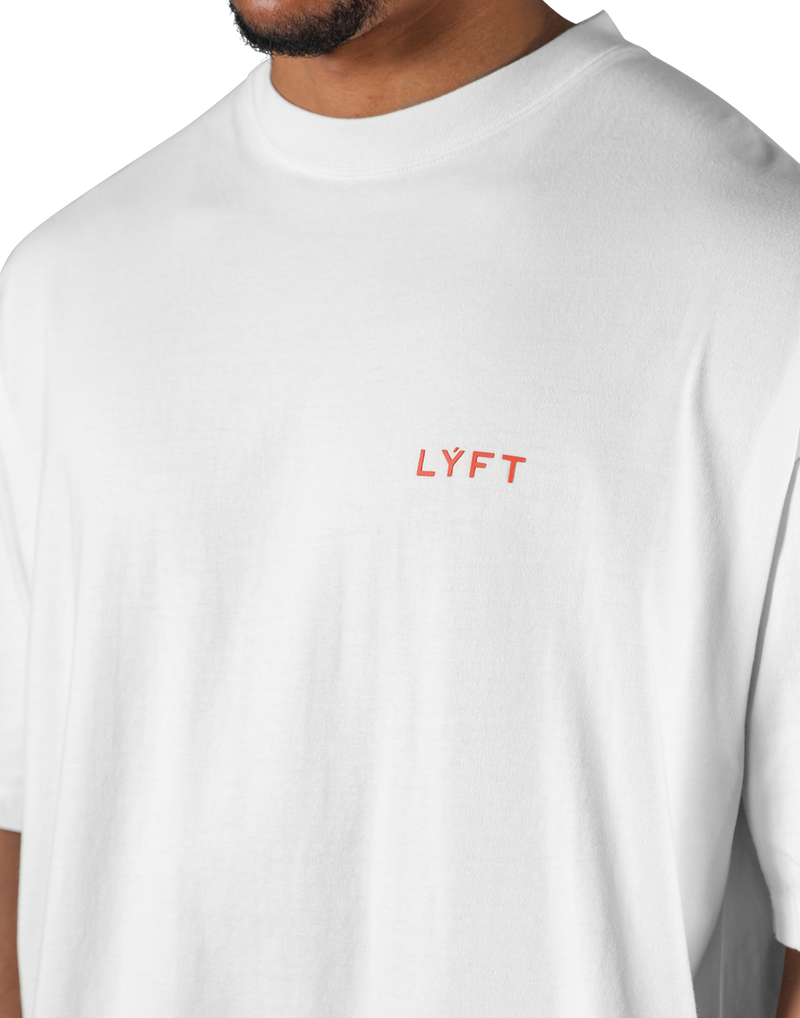 Back Message Big T-Shirt - White