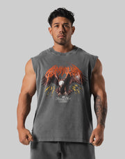 Eagle Graphic Vintage Tanktop - D.Grey
