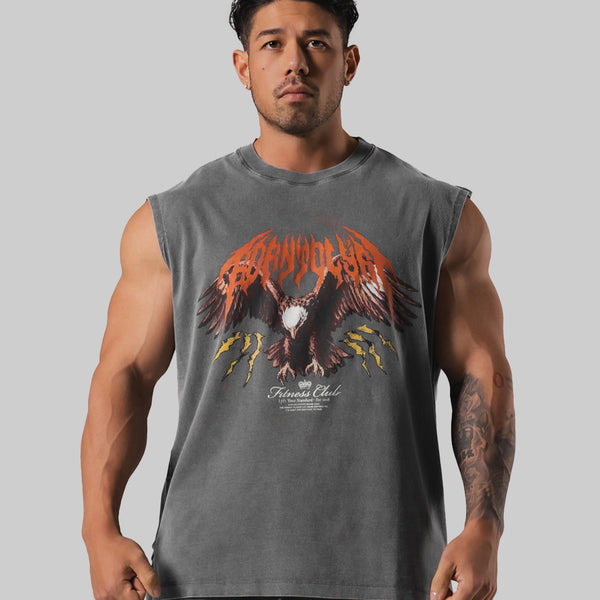 Eagle Graphic Vintage Tanktop - D.Grey – LÝFT
