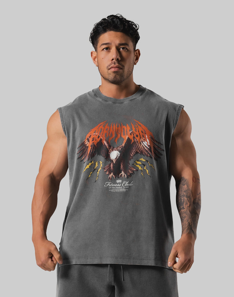 Eagle Graphic Vintage Tanktop - D.Grey – LÝFT