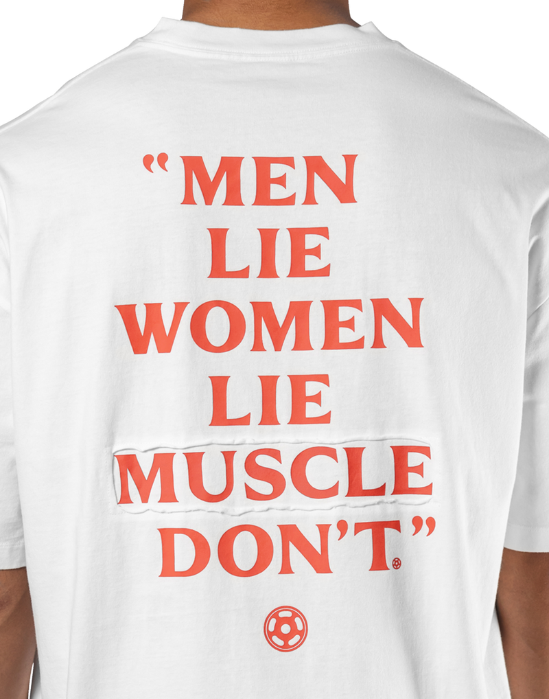 Back Message Big T-Shirt - White