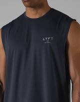 LÝFT Athletic Stretch Mesh Tanktop - D.Grey