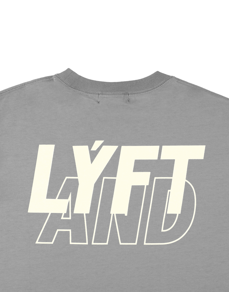 LÝFT × WIND AND SEA Big Long T-Shirt - Grey