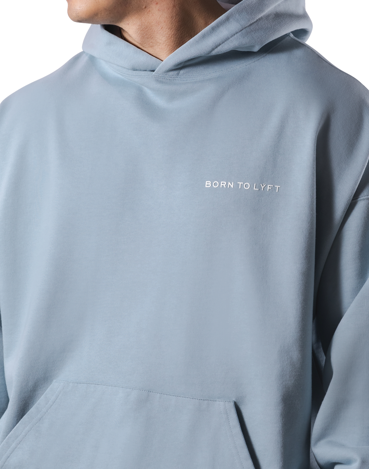 LÝFT Circle Sweat Hoodie - L.Blue