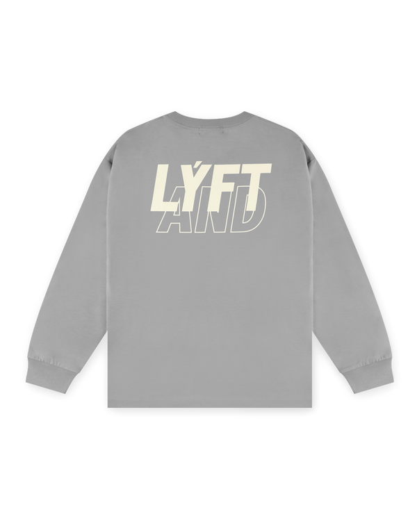 LÝFT × WIND AND SEA Big Long T-Shirt - Grey