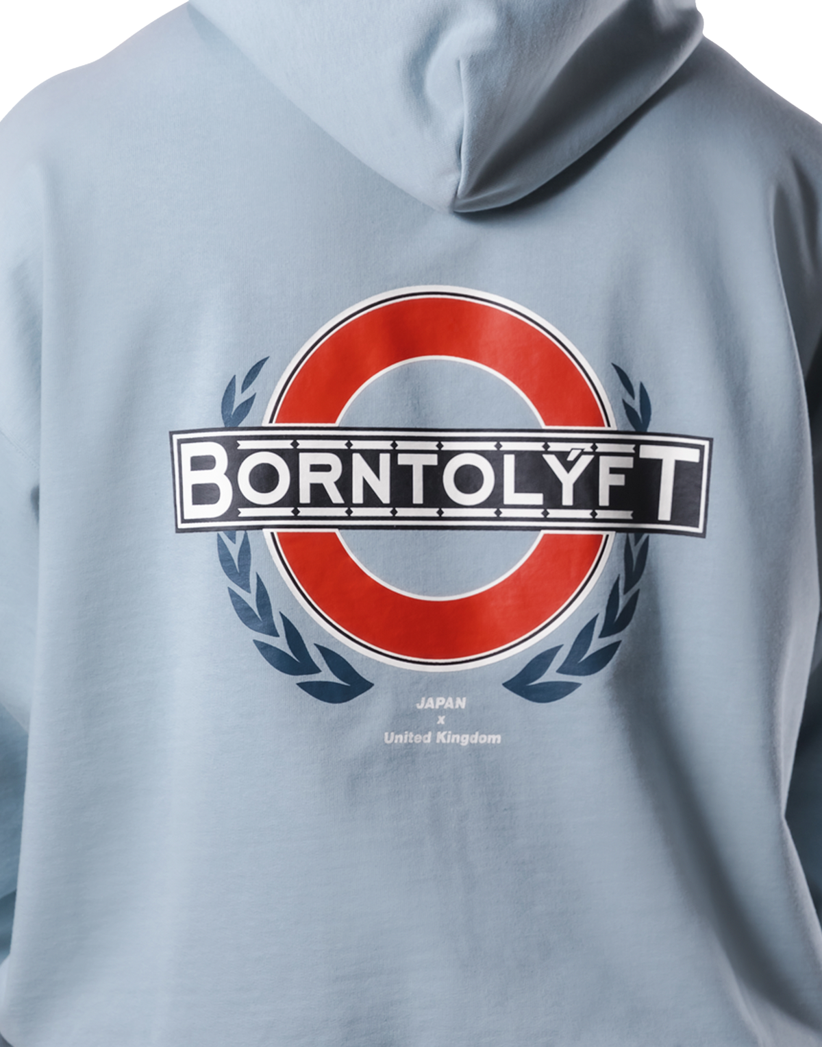 LÝFT Circle Sweat Hoodie - L.Blue