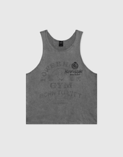LÝFT × Power House Gym Vintage Relax Tanktop - D.Grey
