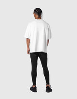 LÝFT Logo Big T-Shirt - White