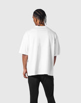 LÝFT Logo Big T-Shirt - White