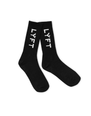 Side LÝFT Logo Socks - Black