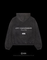 BATMAN / Bat Signal Vintage Hoodie - Black