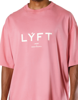 LÝFT Logo Big T-Shirt V.2 - Pink