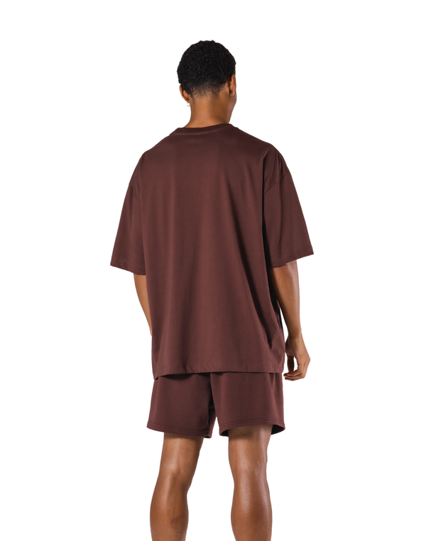 LÝFT Logo Big T-Shirt V.2 - Brown