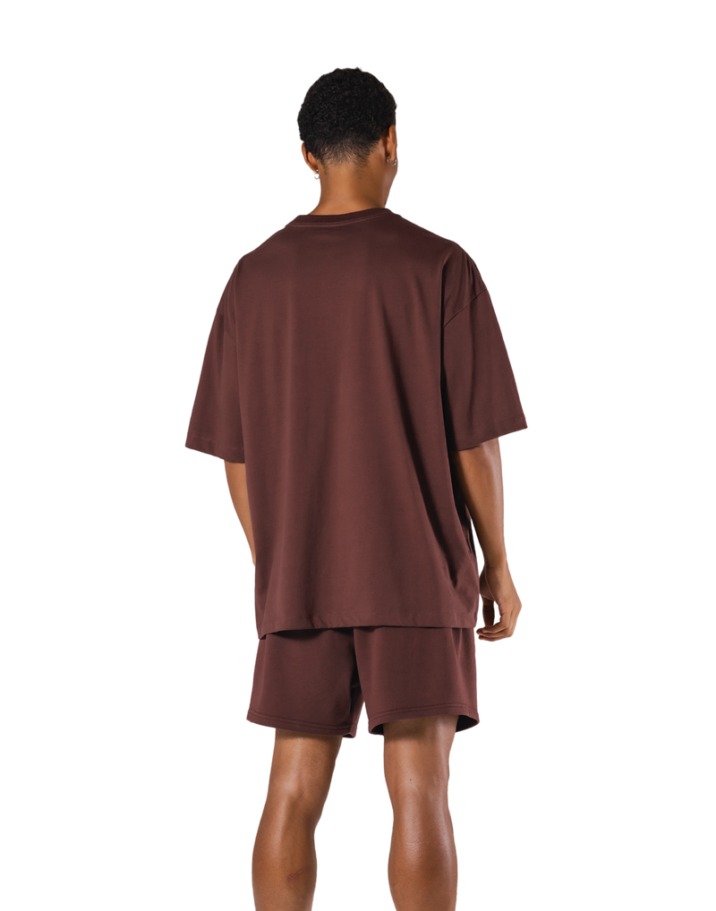 LÝFT Logo Big T-Shirt V.2 - Brown