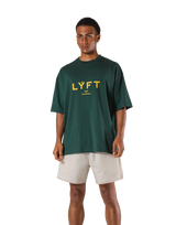 LÝFT Logo Big T-Shirt V.2 - Green