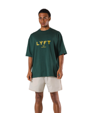 LÝFT Logo Big T-Shirt V.2 - Green