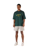 LÝFT Logo Big T-Shirt V.2 - Green