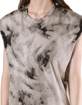 Tie Dye No Sleeve - Ivory