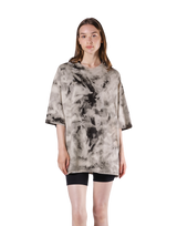 Tie Dye Big T-Shirt - Ivory